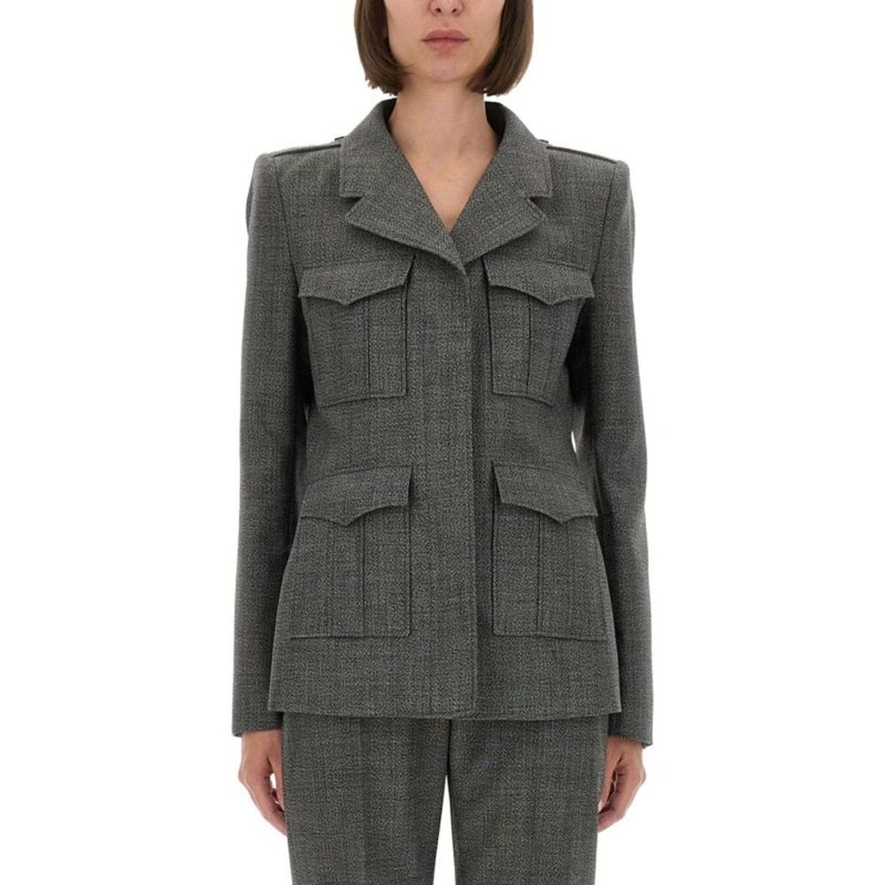 Alexander Mcqueen Women Alexander Mcqueen Women Wool Jacket